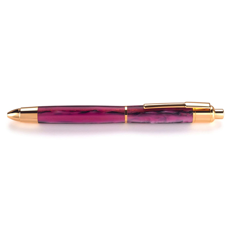 Script Click Ballpoint Pen Kit - Finish:Gold
